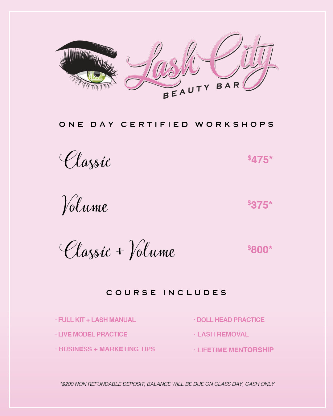Lash Training