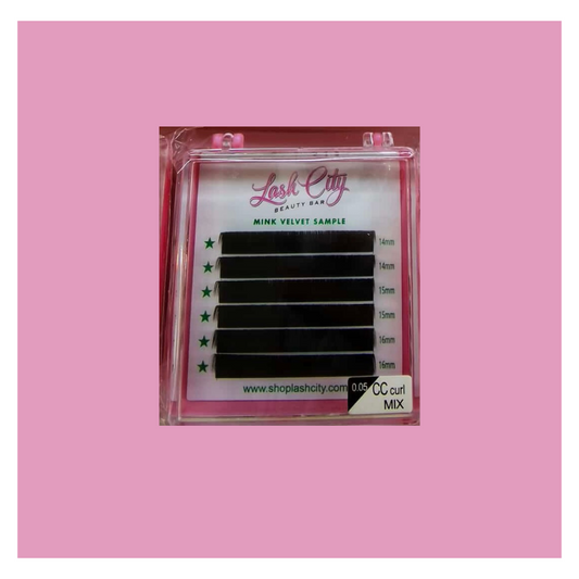 mink velvet "sample tray"